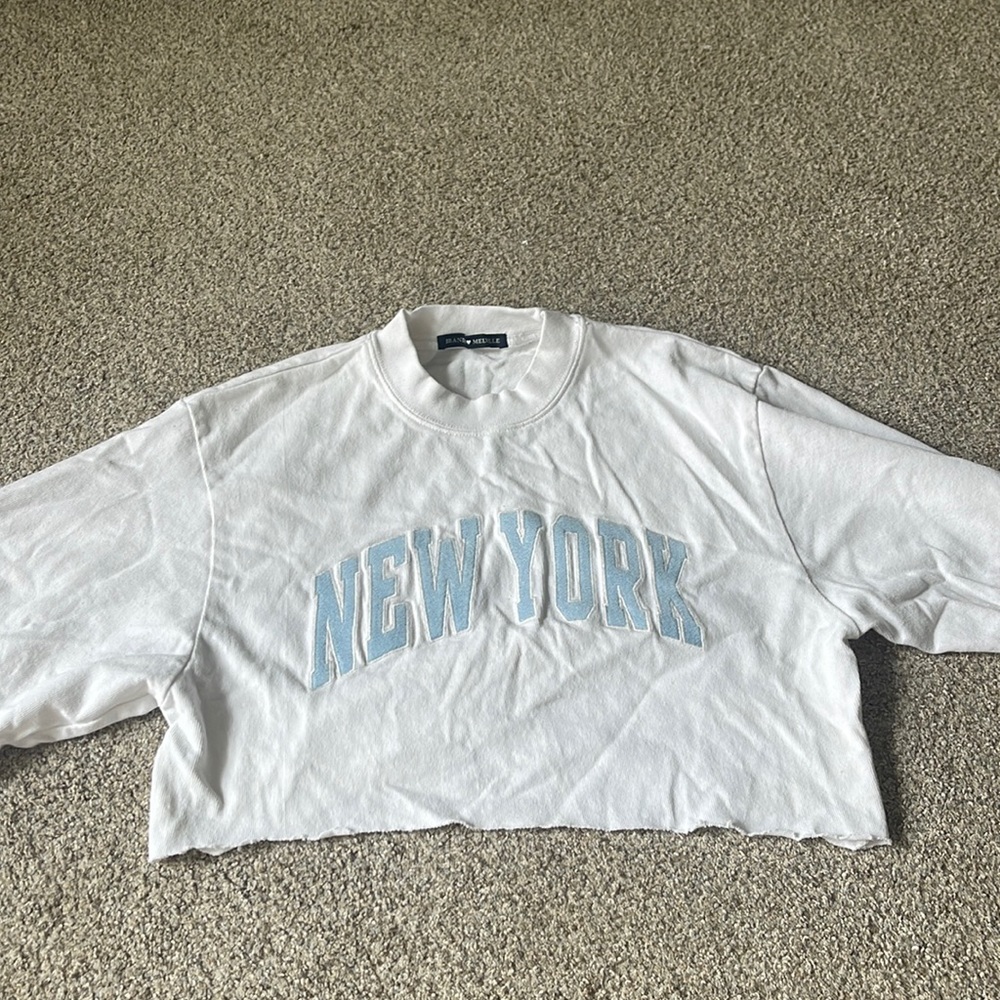 Cropped New York Long Sleeve